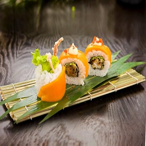 DIY Sushi Rolling Roller Bambo Cooking Sushi Mat Tools Sushi Maker A Rice Paddle Kitchen Japanese Food Beto Accessories