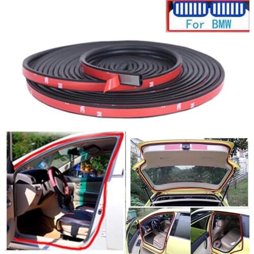 Car Trunk Door Hook Rubber Seal Strips Sticker For BMW X1 X3 F25 X5 F15 F20 F30 F10 F11 G01 X4 G02 F26 X2 Z4 X6 E53 X7 F48 E84