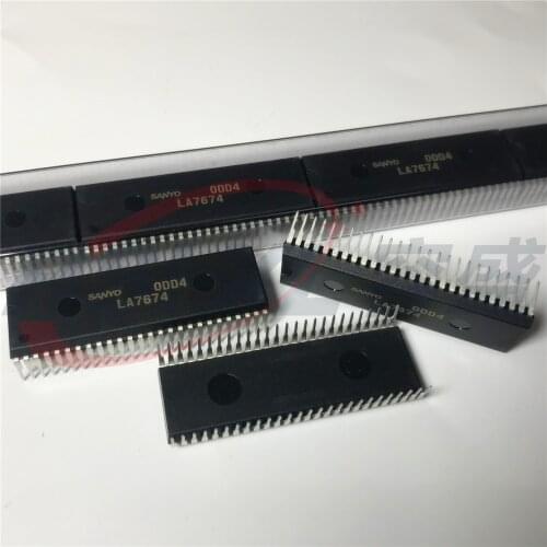 LA7674-E LA7674 A7674 7674 DIP-52P NEW ORIGINAL 5PCS/LOT