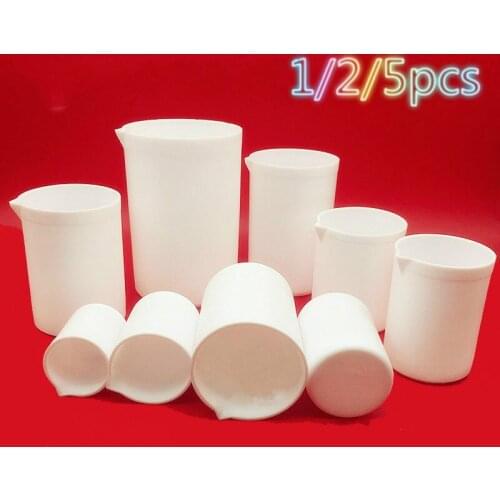 100% New material beaker PTFE 30ml50ml100ml150ml250ml500ml Laboratory PTFE Beaker,Beaker F4 Beaker