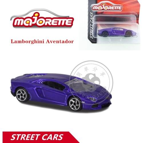 Majorette 1/64 Street Cars Series Cars Lamborghini Aventador Hot Pop Kids Toys Motor Vehicle Diecast Metal Model