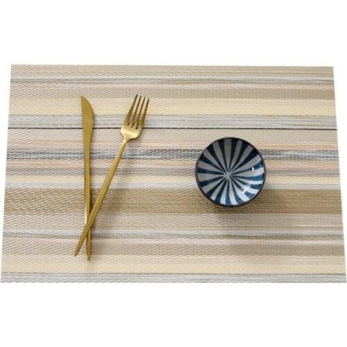 Modern Style Placemat 6-Piece Set Washable And Easy To CleanHeat-Resistant And Non-Slip Placemat