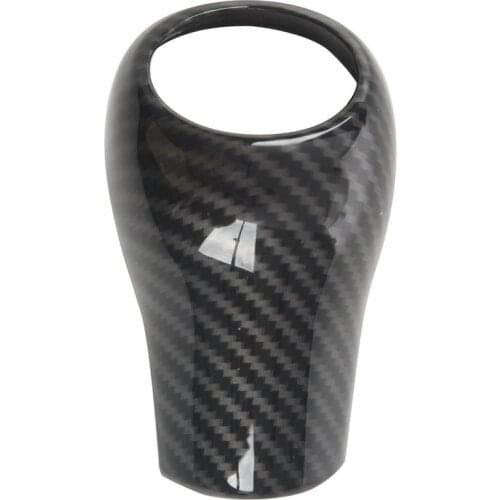 Carbon Fiber Gear Shift Knob Cover for Mercedes-Benz W204 W212 a C E G GLS Class