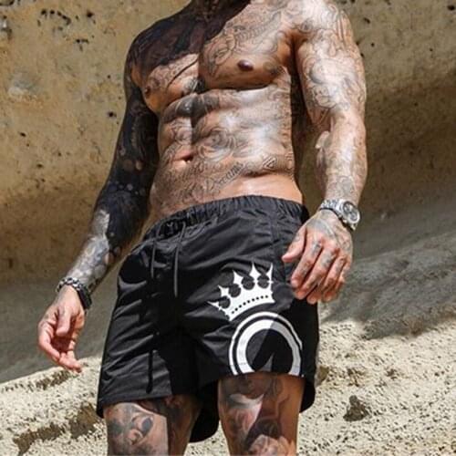 Beach Pants Basketball Mens Running Quick-Drying Leisure Hot Spring Board Shorts Swimwear Swimming Swimsuits Sports Surfing