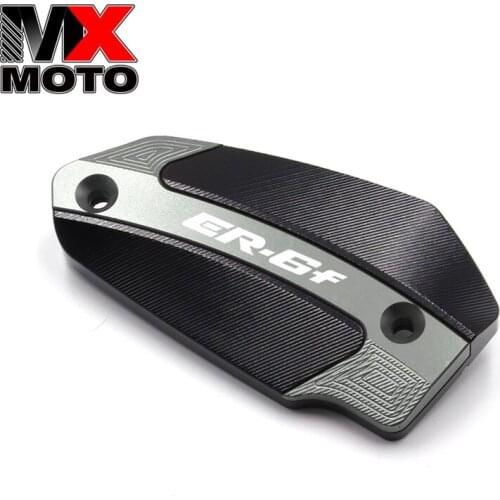 Suitable for Kawasaki motorcycle ER6F brake oil cover CNC aluminum alloy high quality oil storage decorative cover2006-2014 2016
