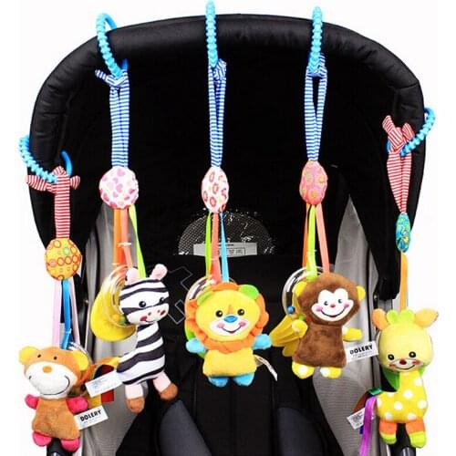 Baby Rattles Bell Toy For Stroller Mobile Bed Toy Infant Rattle Speelgoed Pendant Crib Bed Carriage Hanging Baby Toy New