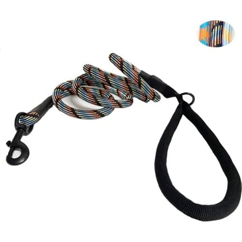 Durable Large Dog Leash Golden Retriever Medium Leashes Strong Reflective Lead Rope pets dogs accessories For Labrador