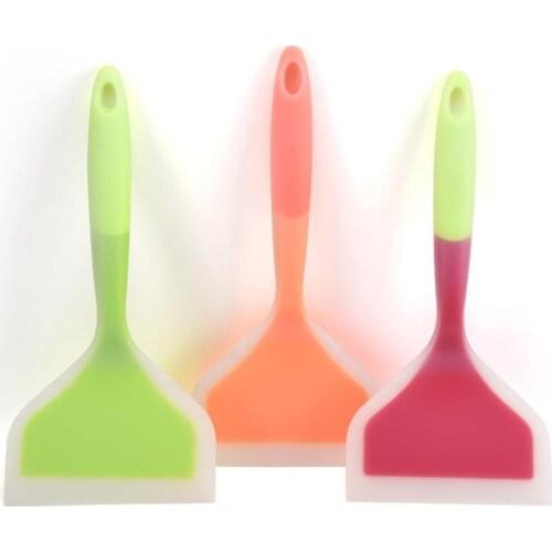 Silicone Jade Thick Shovel Cream Mixer Waterproof Non-Stick Pan Kitchen Pastry Shovel