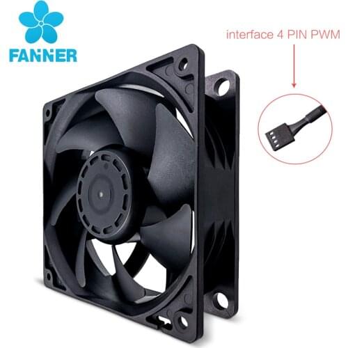 Violent fan 12038-A 12V 4000 RPM double ball bearing large air volume for server cabinet electric box cooling fans