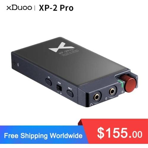 XDUOO XP-2 Pro (XP2 Pro) AK4452 Chip Bluetooth 5.0 USB DAC Headphone Amplifier AMP with 300mW output PCM 32Bit/384kHZ DSD256