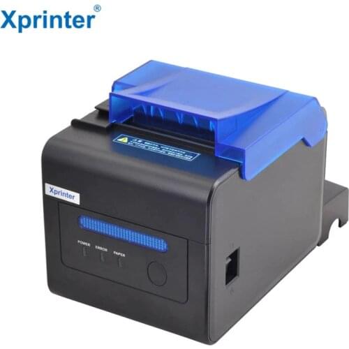 Xprinter C300H High Speed 300mm/s printing speed 80mm auto cutter USB RS232 Lan port POS receipt printer support wall hanging