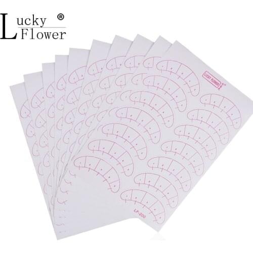70 Pairs Silk Lint Free Eye Pads False Eyelash Extension Patch Under Eye Pads Paper Traning Patches