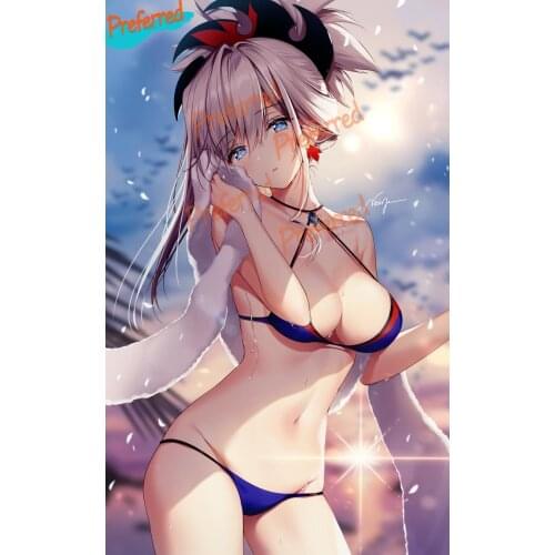 Anime Hentai Stickers Decal Camper Accessories Bunny Girl Darling Sexy Girl Naked Woman Stickers Motorcycle Sticker Die-Cut