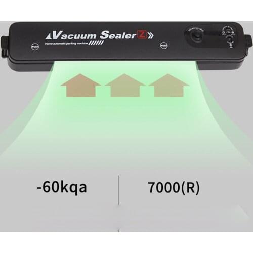 Automatic Vacuum Sealer Packer Grains Vegetables Household 10 Vacuum Bags