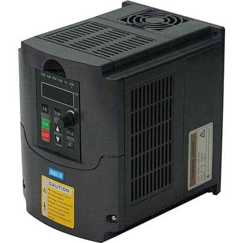 Variable Frequency Drive VFD 220V 2.2KW 1.5KW inverter for DIY CNC machine 1.5KW spindle for cnc milling machine