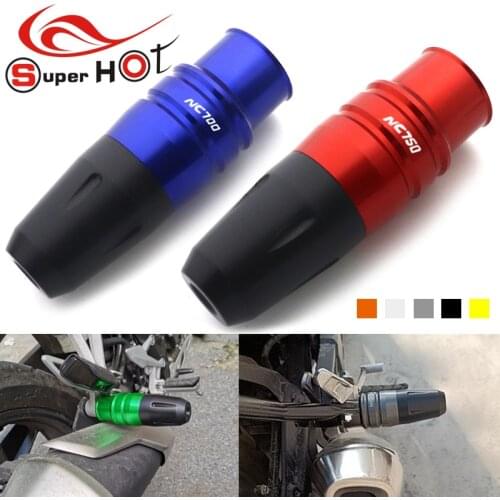 For Honda NC750X/S NC700X/S nc 750x 750s 700s 700x Accessoires Falling protection Exhaust Silder Crash pad slider