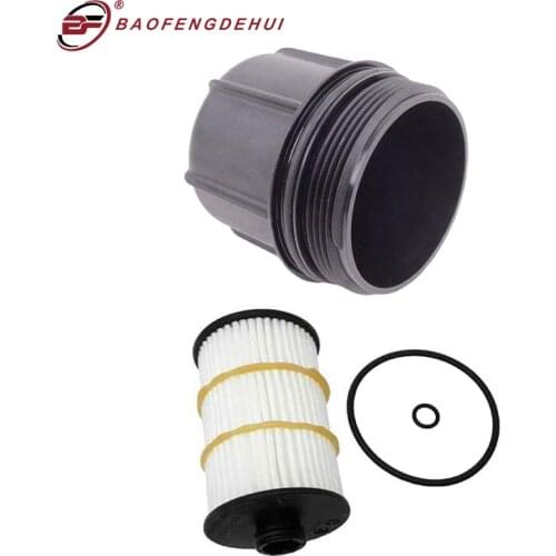 Genuine Engine Oil Filter Cover Kit For Audi A6 Avant A7 Sportback 4G A8 For Bentley Continental GT V8