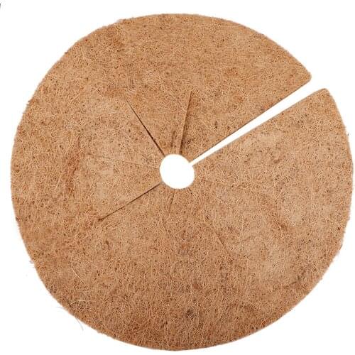 Tree Ring Mats Coir Fiber Liner Coconut Fibers Needle Pad Moisturizing Balcony 30*30cm Indoor Outdoor Flower Pot Planter Disc