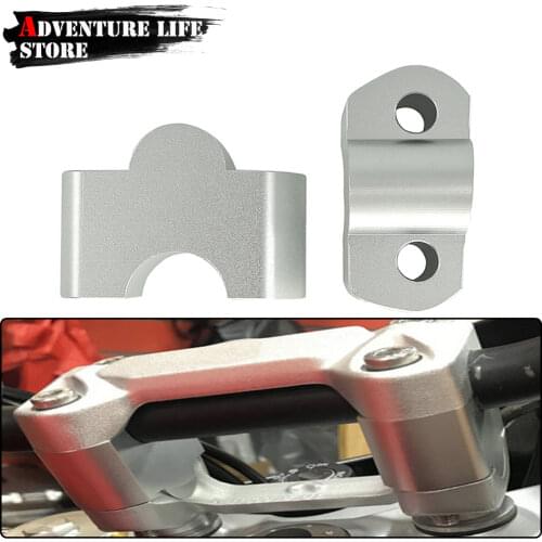 Motorcycle Handlebar Riser Extend Handle Bar Mount Clamp Adapter Aluminum Alloy 22MM For BMW G310GS G310 R G 310 GS/R 2017-2020