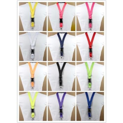 Hot 1000pcs Fashion Clothing Sport Brand Detachable Neck Strap Lanyard For Keyring Key Chains Cellphone Card 2019 new