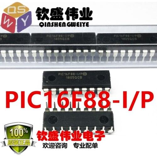 PIC16F88-I/P DIP-18 PIC16F88-I PIC16F88-IP PIC16F88