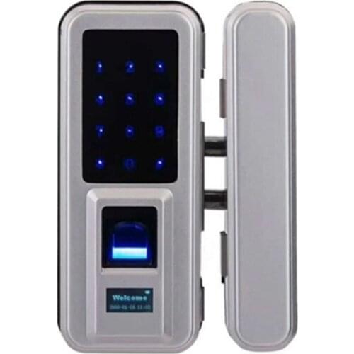 Plastic Smart Fingerprint Door Lock for Glass Door GL300