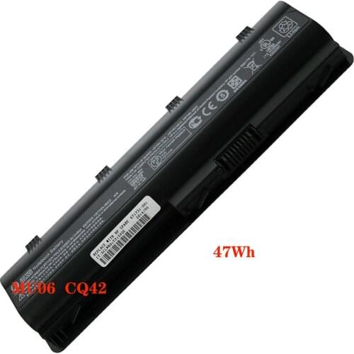 Genuine MU06 Laptop Battery For HP 593553-001 593554-001 MU06 CQ42 CQ43 CQ72 47Wh