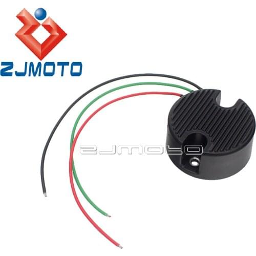 Motorcycle Solid State Voltage Regulator Generator End Cover For Harley 1965-1984 FL XLH XLHA Sportster XLS XLSA Roadster XR1000