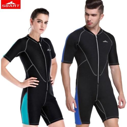 SBART 2MM Long Sleeve Wetsuit men women Surf Spearfishing Swimwear Scuba Diving Jumpsuit Keep Warm Sunscreen Steamer Suit