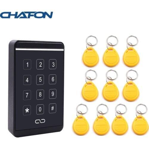 CHAFON RFID Access Control System Intercom Device Machine Electronic Door Lock Smart Garage Gate Opener Electric Digital