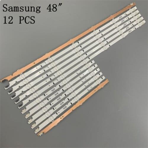 LED Backlight strip 9 lamp For SAMSUNG 2014SVS48F UA48J5088AC UE48H6400 BN96-30453A D4GE-480DCA-R3 D4GE-480DCB-R3 ue48h6500