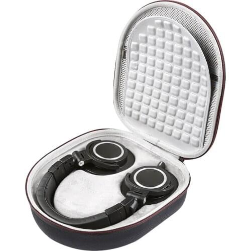 Easy Carrier Case Hard Headphone Bag For Audio-technica ATH-M50X ATH-M40X ATH-M50S ATH-M20X ATH-M30 Headphone