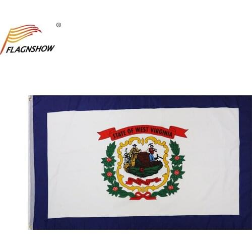 3x5 Ft West Virginia State Flag for Decor