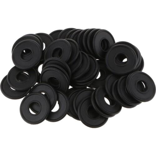 50pcs Engine Oil Drain Plug Rubber Crush Washer Seal O-Ring Gasket for GM Saturn