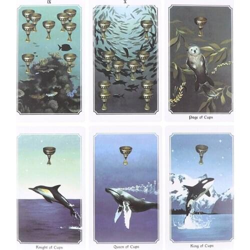78 Desk Card With Guide Book Nature Deck Divination Cards Game Desktop Entertainment Tools