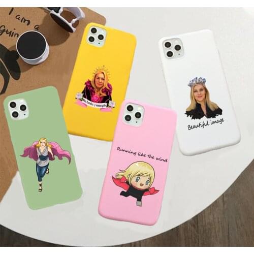 Mighty Grandma Pamela Jiles phone Case For iPhone 11 Pro XS MAX XR X 7 8 6Plus SE 2020 Candy Soft Silicone Phone Cover