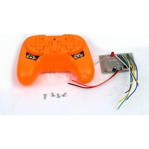 Children Car/Tank/Boat/Toy 8CH 2.4G Remote Control + 4-6V Receiver Board 50 Meter Radio Transmitter Control Handle Modify DIY