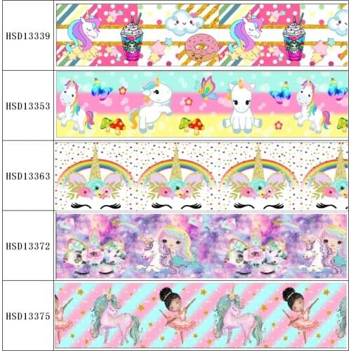 HSDRibbon free shipping 3" 75mm heat transfer printed hsd-design series Grosgrain Ribbon 50Yards/Roll