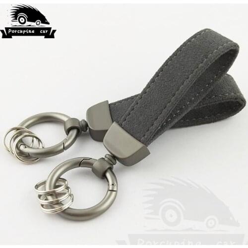 Turn fur Car Key Ring Keychain Keyring Key Holder For Mercedes Benz BMW VW Toyota Mazda Audi Kia Peugeot Honda Hyundai keychain