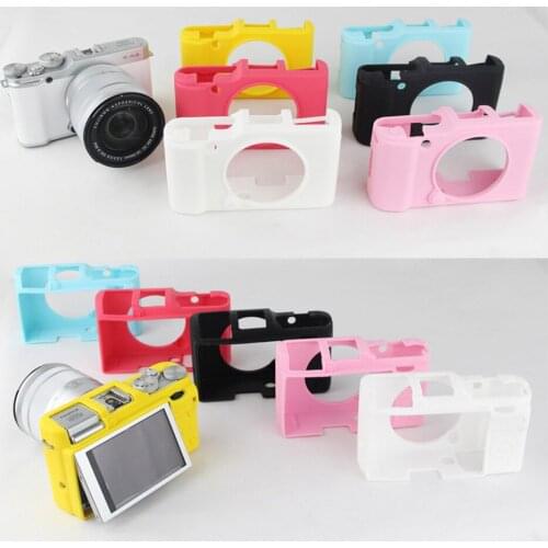 Case Camera Nice Soft Silicone Rubber Bag Camera Protective Body Cover Case Skin For FujiFilm Fuji X-A2 XA2 Camera Bag 6 Colors