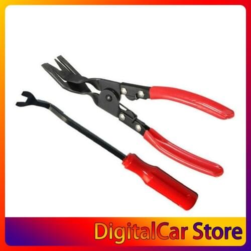 New Open Light Pliers Under Pressure Buckle Clamp Plastic Remover Car Headlight Lens Repair Disassemble Plier