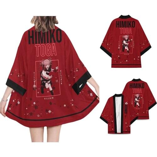 Midoriya Izuku Cloak Anime My Hero Academia Todoroki Shoto Cosplay Costumes Kimono Bakugou Katsuki Cardigan Pajamas Bathrobe