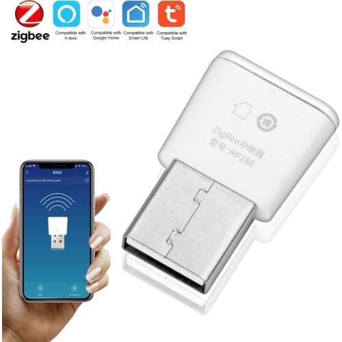 Portable USB Signal Repeater Universal Wireless Smart Amplifier WiFi Router Booster Extender work with Tuya Zigbee Gateway