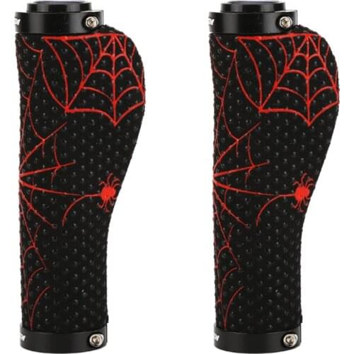 Road Bike Anti-skid Vice Handle Silicone Material Cycling Accessories Mountain Bike Grip Handle Silicone Lock Grip