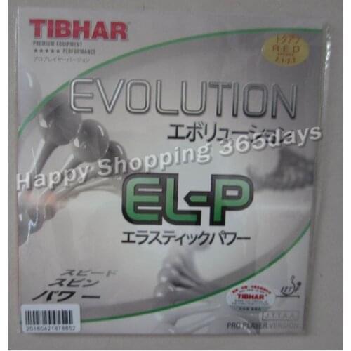 Origianl Tibhar EVOLUTION EL-P table tennis rubber table tennis rackets racquet sports fast attack loop made in Germany