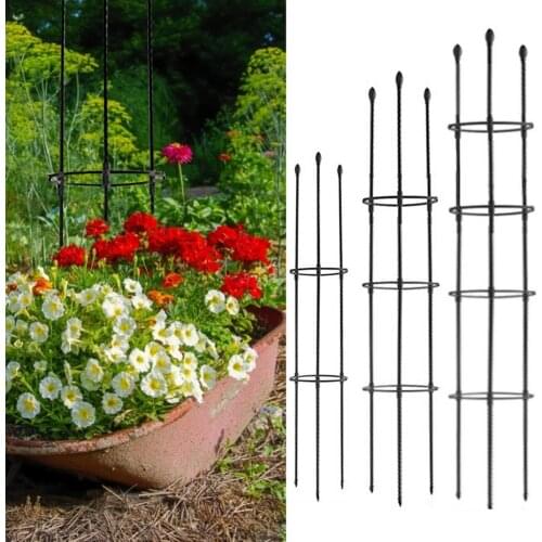 Climbing Plant Trellis Garden Tomato Support Cages For Flowers Plants Support Frame Trellis Climbing DIY Flower Vines Pot Stand