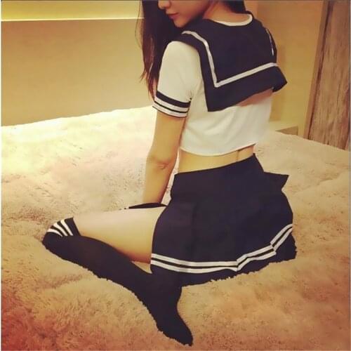 Sexy Lingerie Hot Erotic Seductive Japanese High School Girl Cosplay Dress Erotic School Student Fancy Uniforms Adult Women