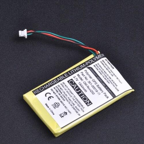 AsperX 1 PC 1300 mAh 3.7 V GPS / SAT Rechargeable Battery for Garmin Nuvi 200, 200 W, 205, 205 W, 205WT, 250 252 W, 265 W