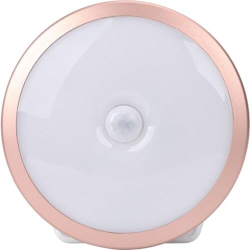 Professional Design Round Shape Led Ceiling Light Rechargeable Sensor Bulkhead Ceiling Lamp Battery Operated LED Night Lights