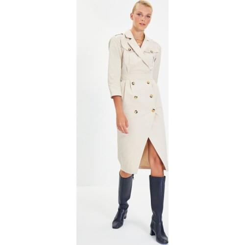 Trendyol Buttoned Jacket Dress TWOAW22EL0270